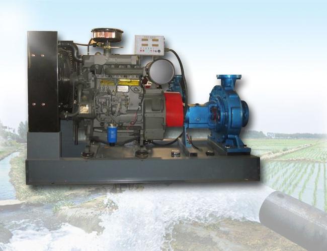 工厂直供山东的30kw高扬程柴油机驱动离心式清水泵组
